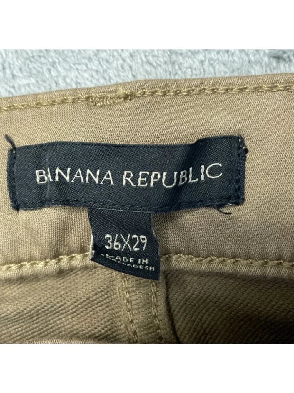 Banana Republic 5 Pocket Pants Men's 36x29  Slim Fit   Cotton Blend  d1833